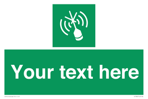 Custom sign safe condition Emergency position beacon